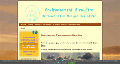 Desktop Screenshot of environnementbienetre.com
